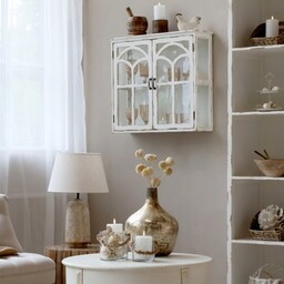 Szafka Ścienna Prowansalska Chic Antique Przeszklona