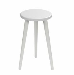 Taboret okrągły ze sklejki Gray Moon, Wykończenie nogi
