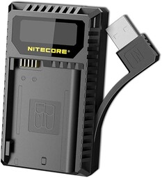 Nitecore UNK2 Kompaktowa ładowarka Dubbel voor Nikon EN
