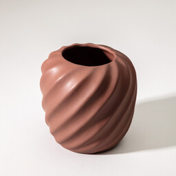Wazon Terra Wave II 14x14x14 cm, 14x14x14 cm