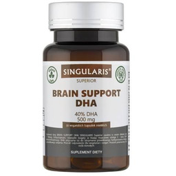 Singularis Brain Support DHA 500 mg, 30 kaps.