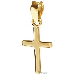 Zawieszka krzyżyk złoty pr.585