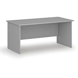 Biurko PRIMO GRAY, 160x80 cm, szare