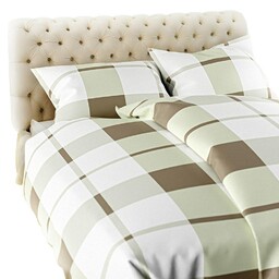 Spod Igły I Nitki Pościel flanelowa 160x200 Krata