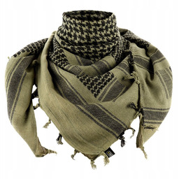 Chusta Arafatka Shemagh Kefija 110x100 Cm M-Tac Zielona/Czarna