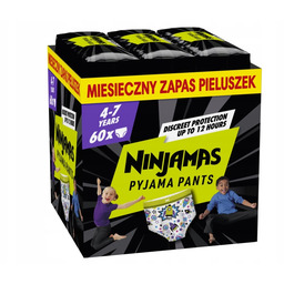 Pieluchomajtki Pampers Statki kosmiczne (60 szt.)