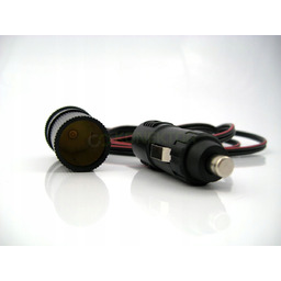 Przedłużacz kabla zasilającego 2m wtyk/gniazdo zap