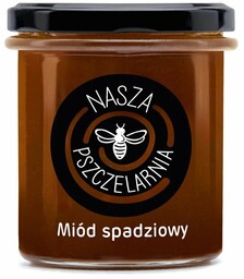 Miód spadziowy Nasza Pszczelarnia 450g