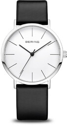 Zegarek BERING 13436-404. Kwarcowy, Kolor biały. Kobieta.
