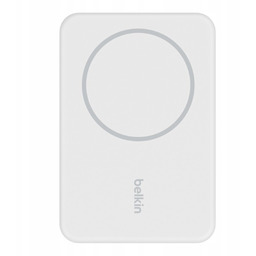 Belkin Magnetic Wireless 5000mAh biały