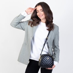 Alessio TOREBKA Damska listonoszka PIKOWANA PASEK QUILTED CROSSBODY