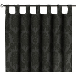 Zasłona na szelkach 1 szt., czarne liście akantu