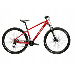 Rower 29 Kross Hexagon 4.0 M czerwono-srebrny połysk