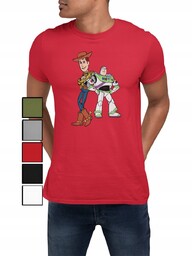 Koszulka T-Shirt Męska Z Nadrukiem Toy Story Chudy