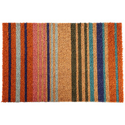 Decodoma Wycieraczka kokosowa MIESZANKA PASKÓW 40 x 60