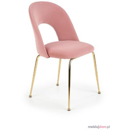 Krzesło welurowe K-385 Halmar