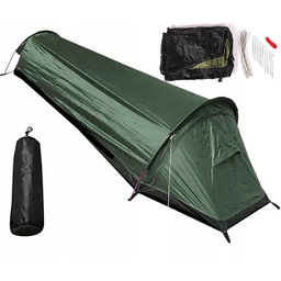 Ultralight Namiot Jednoosobowy 1 Osobowy Turystyczny Kemping 220X50
