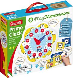 Quercetti - 0624 Primo Clock Play Montessori