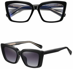 Stylion 2w1 Okulary damskie do komputera z nakładką