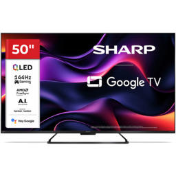 Telewizor QLED SHARP 50HR8465E 50" 4K 144Hz Google