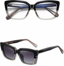 Stylion 2w1 Okulary damskie do komputera z nakładką