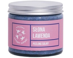 MYDLARNIA CZTERY SZPAKI Peeling do ciała Słona Lawenda,