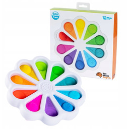 Fat Brain Toys Kolorowe Bąbelki wciskane cyferki