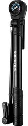 Rockbros Pompka rowerowa z manometrem Portable Pump, czarna