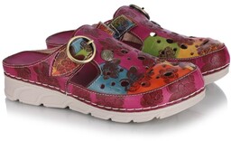 Klapki damskie Laura Vita DORRY 08 FUSHIA JD1819-8