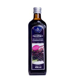 Czarny Bez 100% Sok Z Owoców Czarnego Bzu,