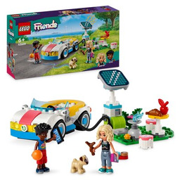LEGO 42609 Friends Samochód elektryczny i stacja ładująca