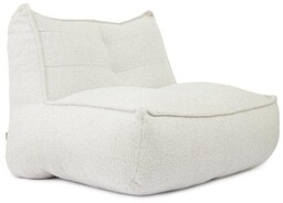 Jakobsdals - Duży biały fotel tapicerowany Oasis