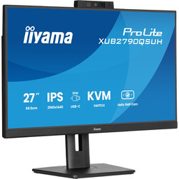 Monitor 27 cali XUB2790QSUH-B2 IPS,QHD,CAM,MIC,HDMI,DP,3xUSB(3.2), 100Hz,ADAPTIVE SYNC,FlickerFree,2x2W,WINDOWS HELLO