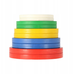Zestaw talerzy powlekanych olimpijskich 15kg Cbrs set