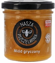 Miód gryczany Nasza Pszczelarnia 190g