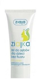 Ziajka żel do zębów dla dzieci bez fluoru