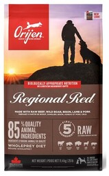 ORIJEN Regional Red Dog 11,4kg + szarpak 35cm