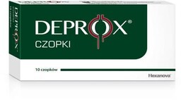 DEPROX czopki na zapalenie prostaty, 10 sztuk
