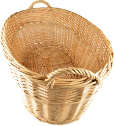 Wiklinowy Kosz Na Drewno Bieliznę Zabawki 90CM