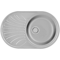 Zlewozmywak stalowy Kernau KSS B 453 1B1D Smooth