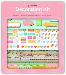 Zestaw dekoracyjny do Bullet Journal i Planner Pszczoły