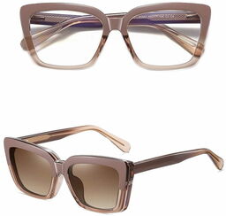 Stylion 2w1 Okulary damskie do komputera z nakładką