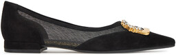 Baleriny Eva Minge HALIA-SLT2908-51 Czarny