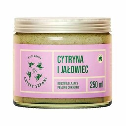 CZTERY SZPAKI (4szpaki) Peeling rozświetlający Cytryna i Jałowiec,