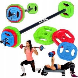 Zestaw Sztanga Body Pump Treningowy Do Ćwiczeń Fitness