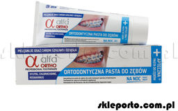 Alfa Ortho Noc pasta ortodontyczna 75 ml -