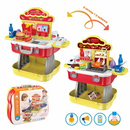 3 w 1 zestaw - Burgerownia + Grill