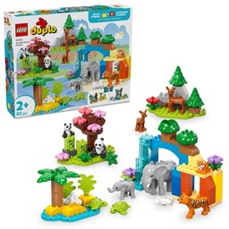 LEGO 10446 DUPLO Rodziny dzikich zwierząt 3w1 Ręcznik