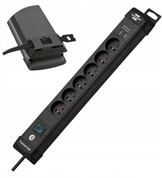 Listwa zasilająca z wyłącznikiem 6g 3m 2x Usb