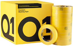 Q1 Premium Masking Tape, Żółta - Taśma maskująca
